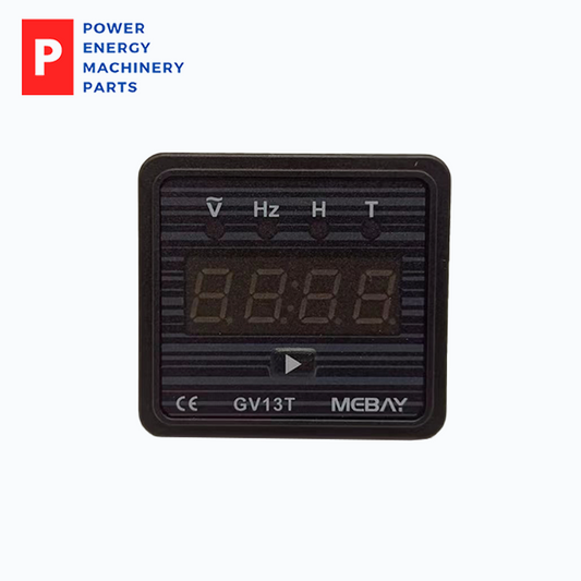 New MEBAY GV13T Original Diesel Generator Digital Display Instrument Voltmeter Frequency Hour Test Panel Meter AC220V