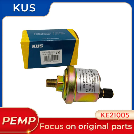 KE21005 Original KUS Oil Pressure Sensor VDO 360-081-029-004C Generator parts Thread NPT1/8