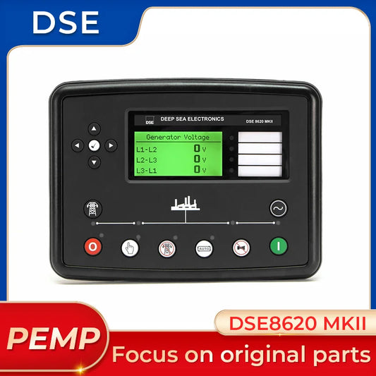 Panel de control del módulo de control de pantalla LCD del controlador del generador diésel Deep Sea DSE8620 MKII original DSE8620MKII