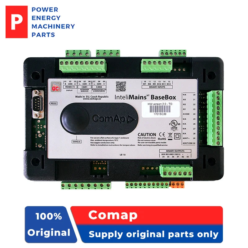 Controlador de grupo electrógeno IM-NT-BB original Controlador de supervisión de red InteliMains NT BaseBox Repuestos para grupo electrógeno