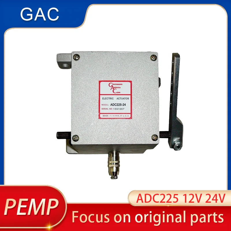 Actuador eléctrico para generador diésel original ADC225 de 12 V y 24 V, piezas del grupo electrógeno ADC 225