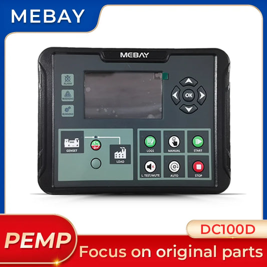 Original DC100D Mebay Generador Parts Parallel Controller Diesel Generator Engine LCD Control Board CAN Communication Interface