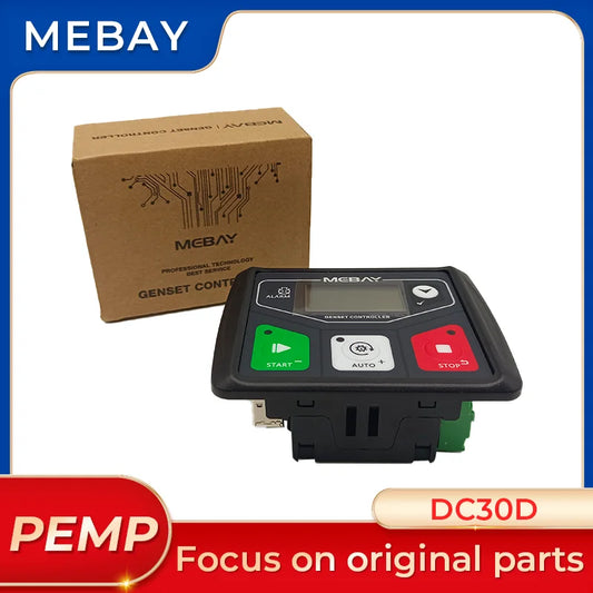 Mebay Controller DC30D Diesel Generator Original Mebay Small Diesel Genset Control Panel  electric starter for generator