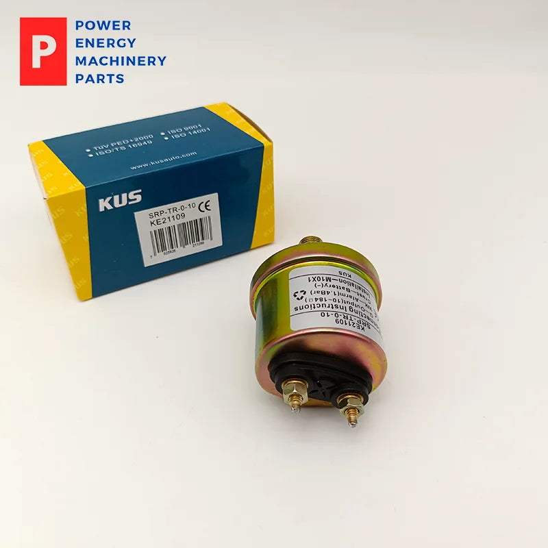 Sensor de presión de aceite original KE21109 Piezas del generador con alarma 1,4 bar