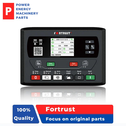 Módulo controlador de grupo electrógeno diésel original GEC6110D-485-4G Panel de control de arranque automático RS485