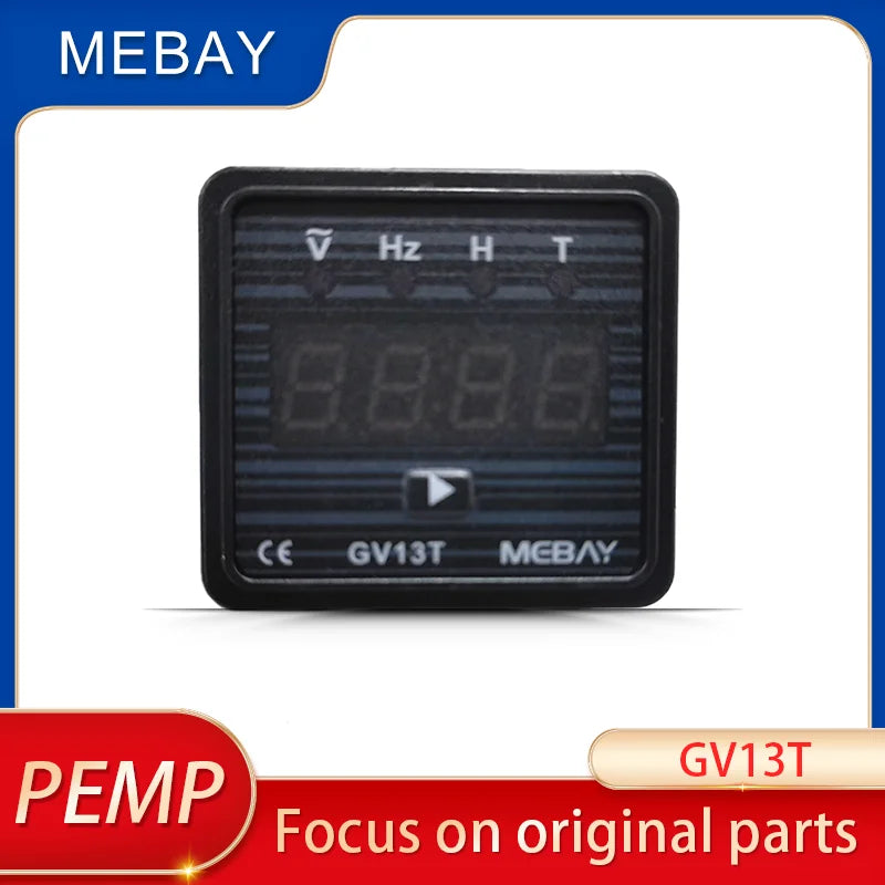 Brand New GV13T Original MEBAY Ammeter for the generator Digital Voltmeter Frequency LED Display AC220V