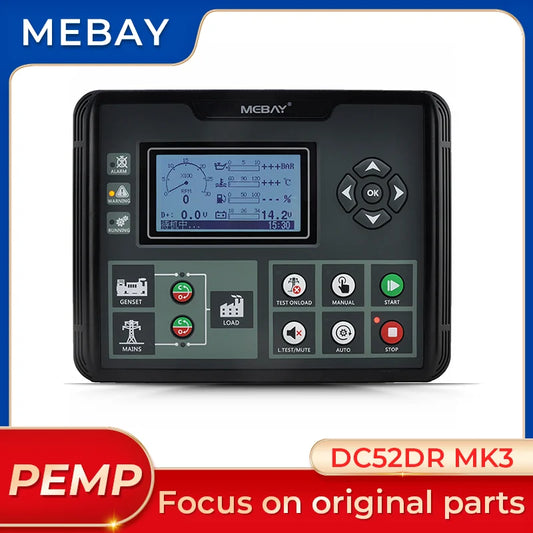 DC50D DC52D DC50DR DC52DR MK3 Original Mebay Generator Controller Panel Diesel Genset Control Module