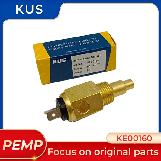 High Quality KE00160 Water Temperature Sensor Original Genuine With Alarm Thread 3/8-18NPT