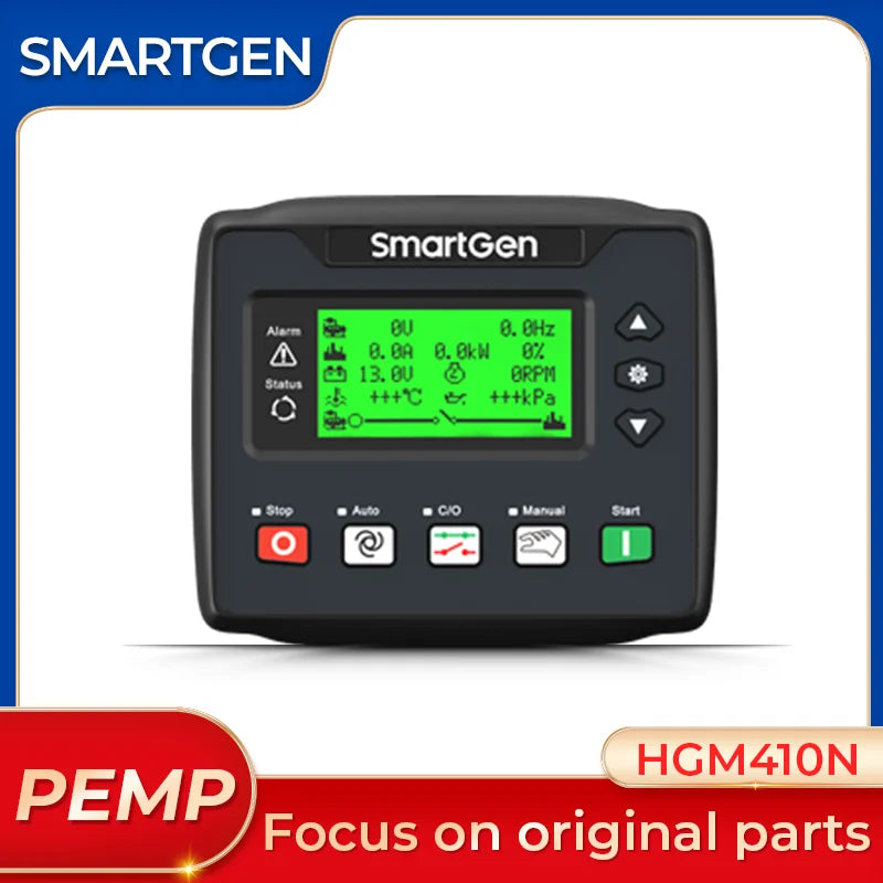 HGM410N Genuine Self-Starting Generator Set Controller LCD Display Remote Signal Control Panel