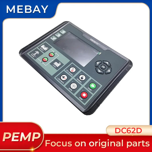 DC62D DC62DR Original Mebay ATS AMF Generator Electronic Controller Panel Generator Set Control Parameters Module