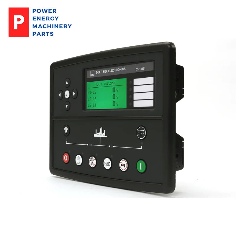 Controlador de generador de aguas profundas original DSE8661 Módulo de control de red eléctrica (servicio público) y conmutador de transferencia automática de dos partes DSE 8661