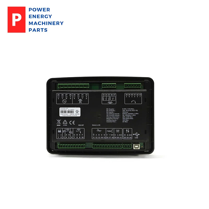 Repuestos originales para grupo electrógeno DSE6120MKII Controlador de generador con parada automática AMF DSE6120 MKII reemplazado por DSE6120 MKIII