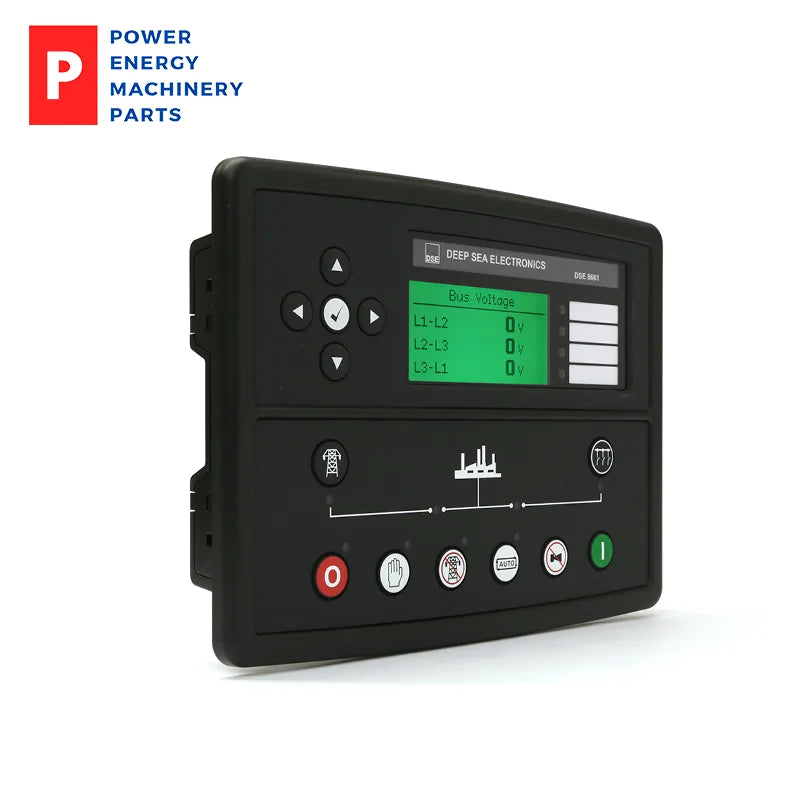 Controlador de generador de aguas profundas original DSE8661 Módulo de control de red eléctrica (servicio público) y conmutador de transferencia automática de dos partes DSE 8661