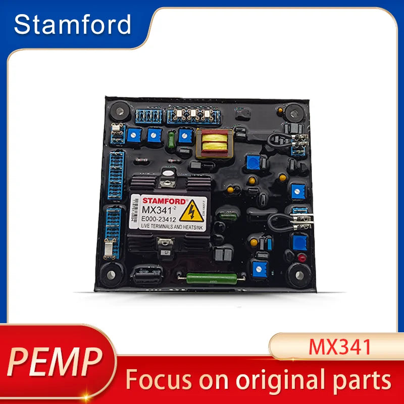 Original Stamford MX341 AVR Circuit Diagram AC Diesel Generator Control Panel