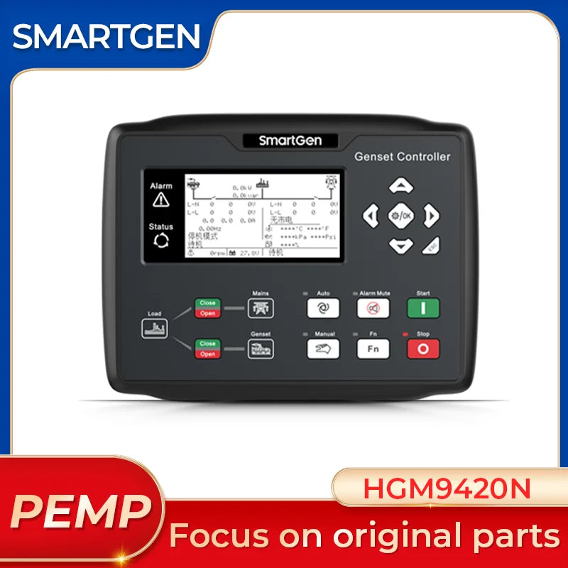 Controlador de grupo electrógeno diésel SmartGen original HGM9420N Aplicación de teléfono móvil de red 4G Control en la nube