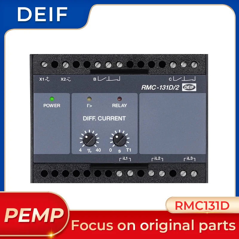 Original RMC131D Generator Current relay Deif controller RMC-131D