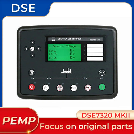 Panel controlador del generador de pantalla LCD DSE7320 MKII fabricado originalmente en el Reino Unido, reemplaza al DSE7110 MKII DSE7120 MKII