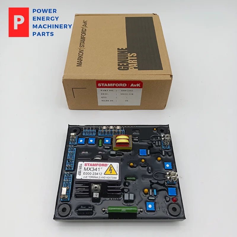 Original Stamford MX341 AVR Circuit Diagram AC Diesel Generator Control Panel