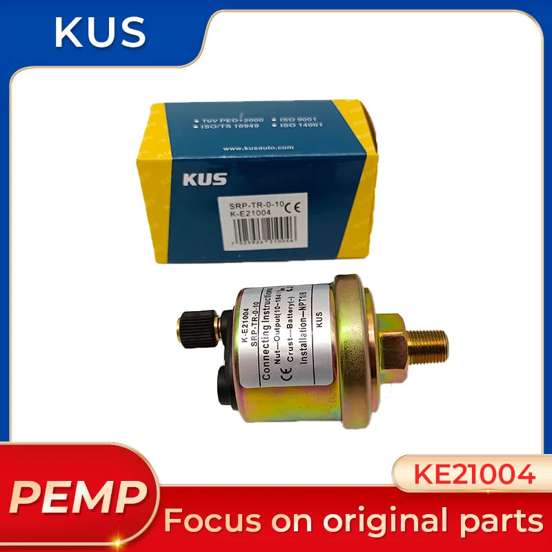 Oil Pressure Sensor KE21004 Original KUS 360-081-030-015C 0.8Bar alarm double terminals