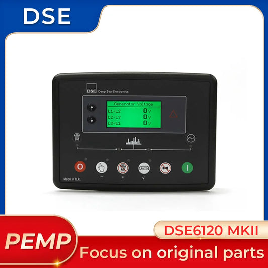 Repuestos originales para grupo electrógeno DSE6120MKII Controlador de generador con parada automática AMF DSE6120 MKII reemplazado por DSE6120 MKIII