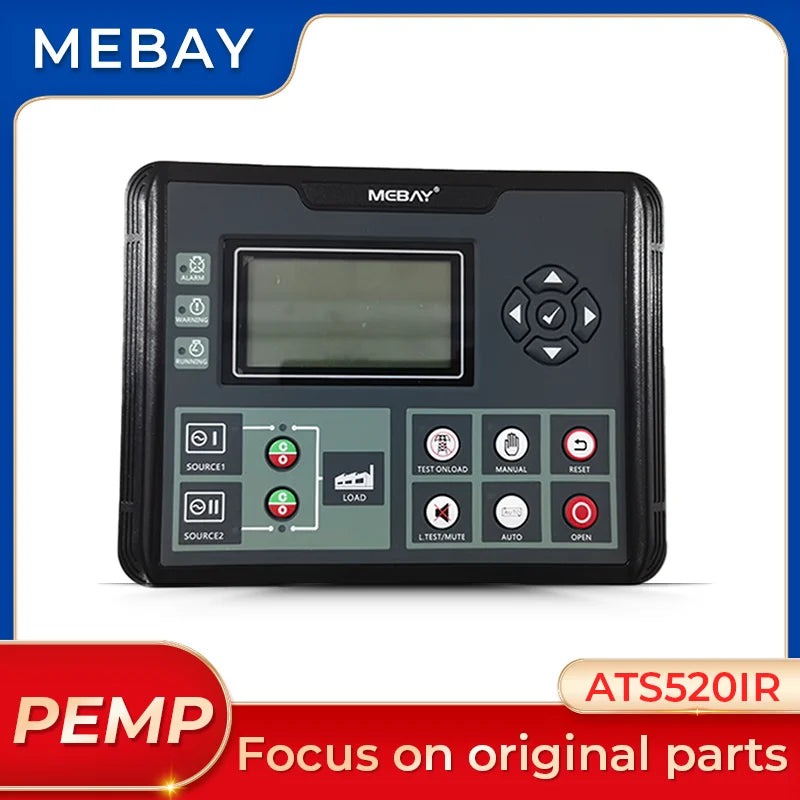 Genuine ATS520IR MEBAY Automatic Transfer Switch Controller ATS Controller Supports Energy Measurement RS485