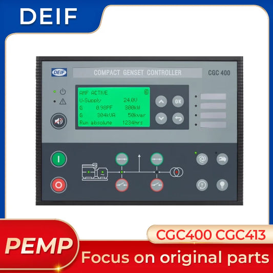 DEIF CGC 413 Original AMF Generator Controller CGC400/CGC413 เริ่มต้นอัตโนมัติโมดูลควบคุม