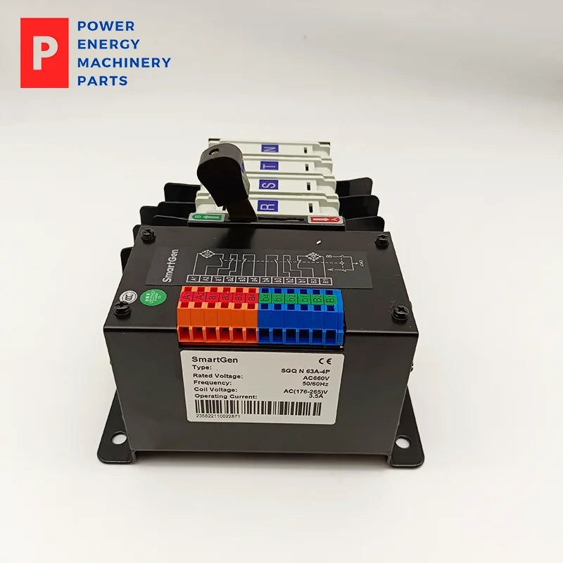 ATS SGQ63A-4P Original Smartgen Dual power switch ATS Generator Controller 3 Phase Dual Power