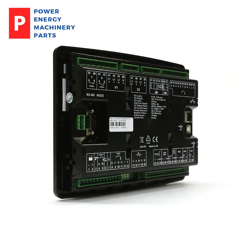 Controlador de generador de aguas profundas original DSE8661 Módulo de control de red eléctrica (servicio público) y conmutador de transferencia automática de dos partes DSE 8661