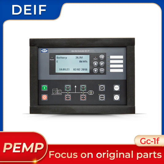 Gc-1f Genset controller แบน Original DEIF อะไหล่เครื่องกำเนิดไฟฟ้า