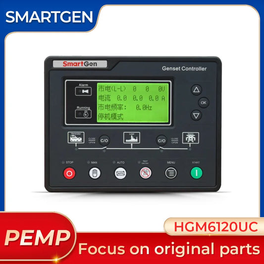 Diesel Generator Controller HGM6120UC Original Smartgen Auto Start Stop Control Module Panel