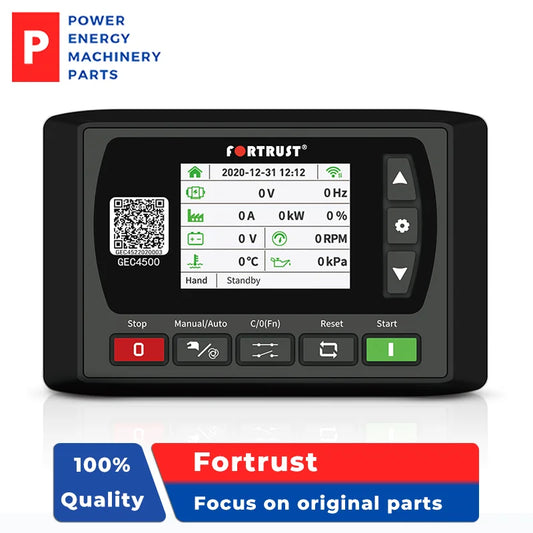 Módulo controlador de grupo electrógeno diésel GEC4510 original, panel de pantalla de monitoreo de arranque automático, accesorios