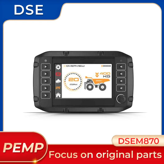 Repuestos originales para generador DSEM870 Controlador de grupo electrógeno con pantalla programable de 7" DSE M870 Deep Sea