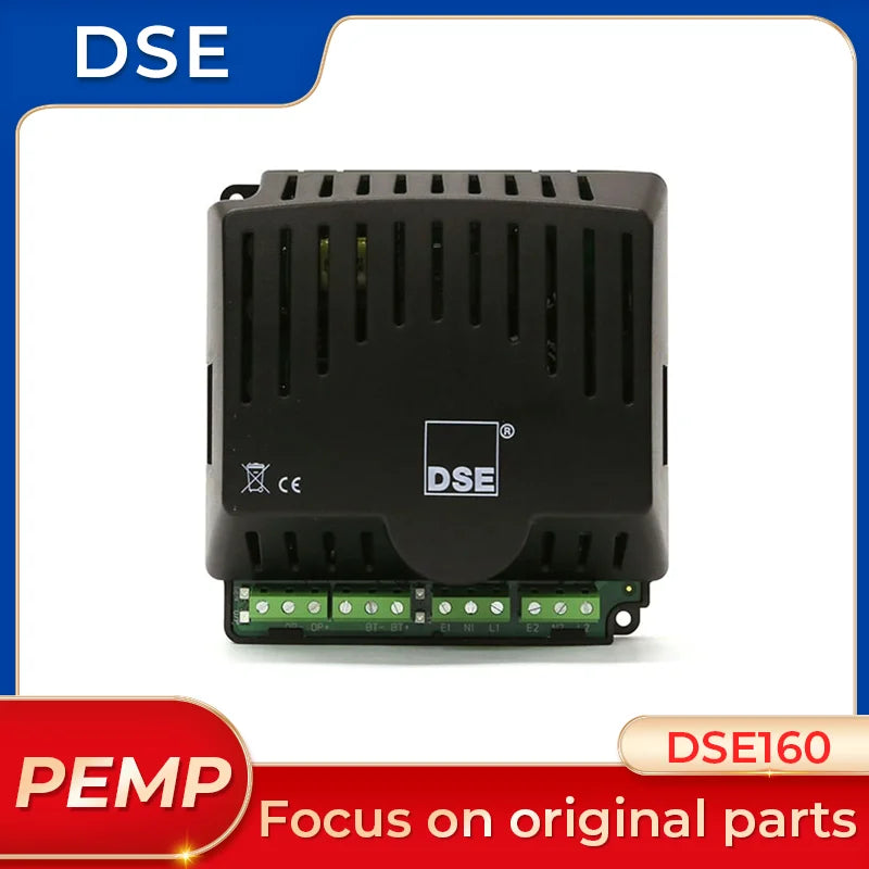 เครื่องชาร์จแบตเตอรี่ Deep Sea DSE160 ดั้งเดิม แหล่งจ่ายไฟ DC แบบค้นหาตัวเอง อิเล็กทรอนิกส์ โมดูลควบคุมเครื่องกำเนิดไฟฟ้า DSE 160