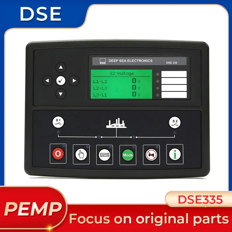 Módulo de control de interruptor de transferencia automática DSE335 original de Deep Sea, controlador ATS del Reino Unido