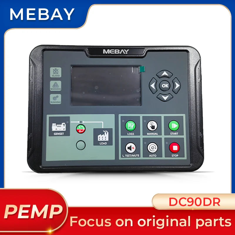 DC90DR Original Mebay Generator Controller  Gasoline generator set RS485 CAN interface PC monitoring LCD Display