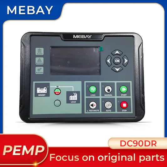 DC90DR Original Mebay Generator Controller  Gasoline generator set RS485 CAN interface PC monitoring LCD Display