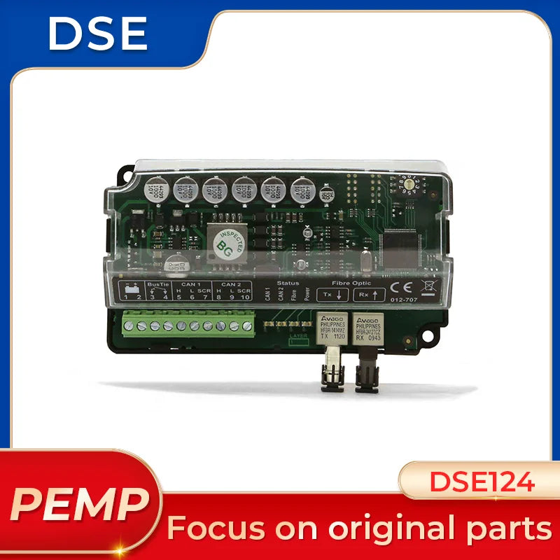 DSE124 โมดูลขยาย Deep Sea แท้สำหรับชิ้นส่วนเครื่องกำเนิดไฟฟ้า DSE 124