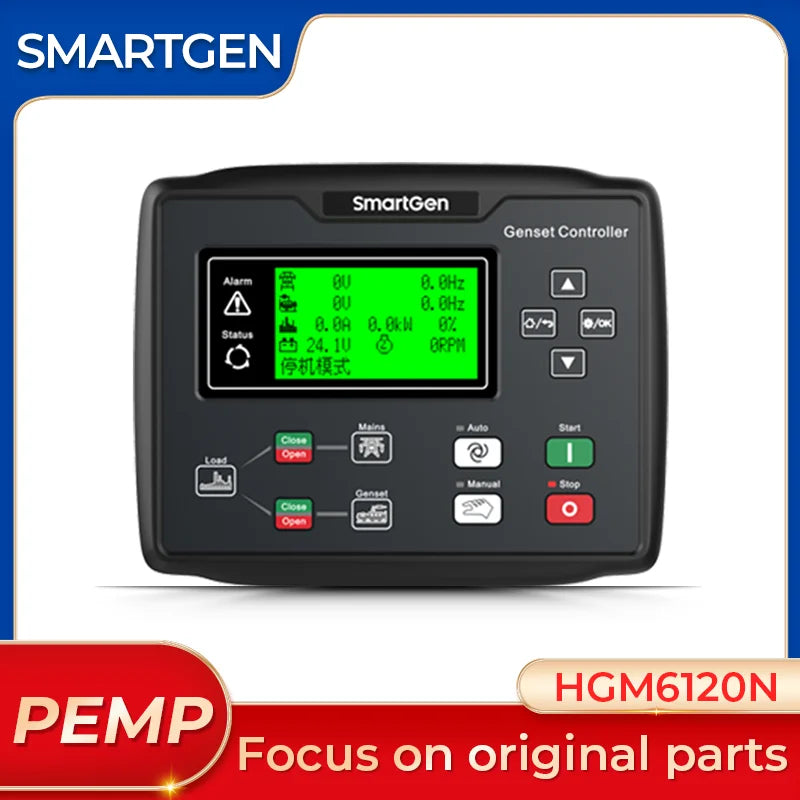 Original HGM6120N Generator Genset Auto Control Module HGM 6120N Display AMF Controller