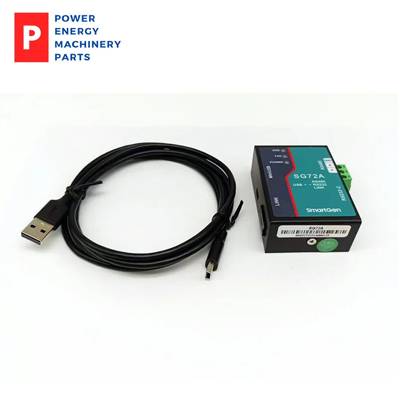 Repuestos originales del controlador del generador del módulo de conversión del puerto de comunicación USB RS232 RS485 Smartgen SG72A