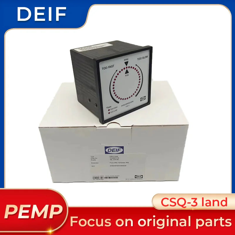 ซินโครสโคปมัลติฟังก์ชัน Deif CSQ-3 ดั้งเดิม 50/60Hz