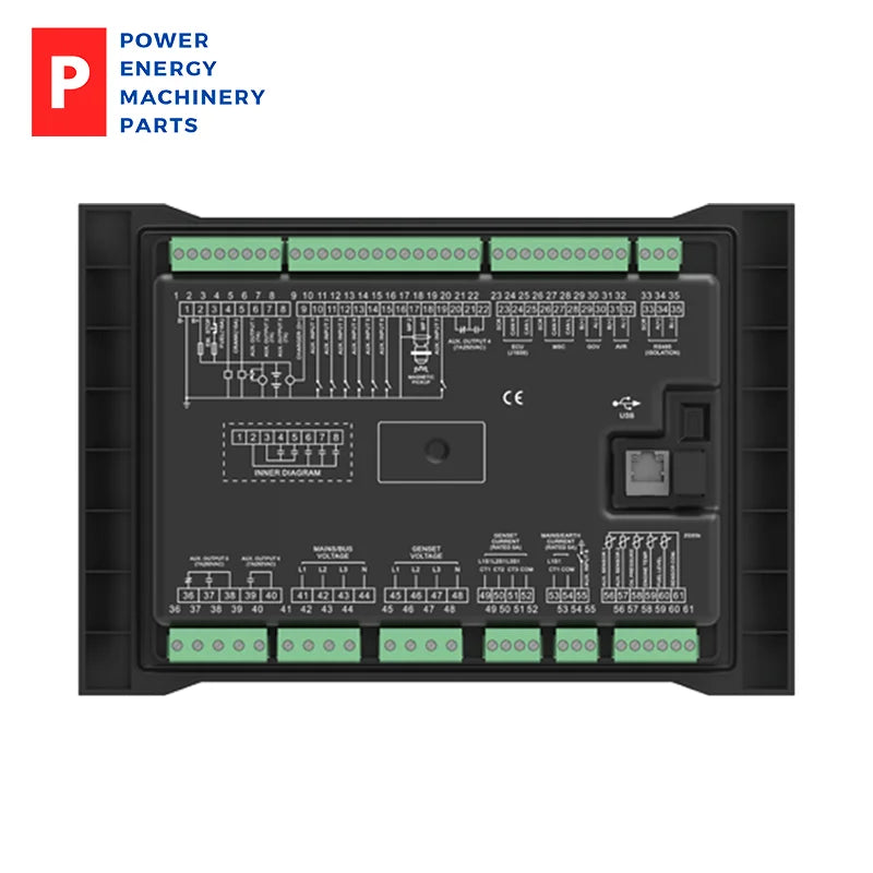 Original HGM9510 Auto Start Stop Diesel Generator Parallel Controller Module 4.3 inches LCD Display Monitor Drive Control Panel