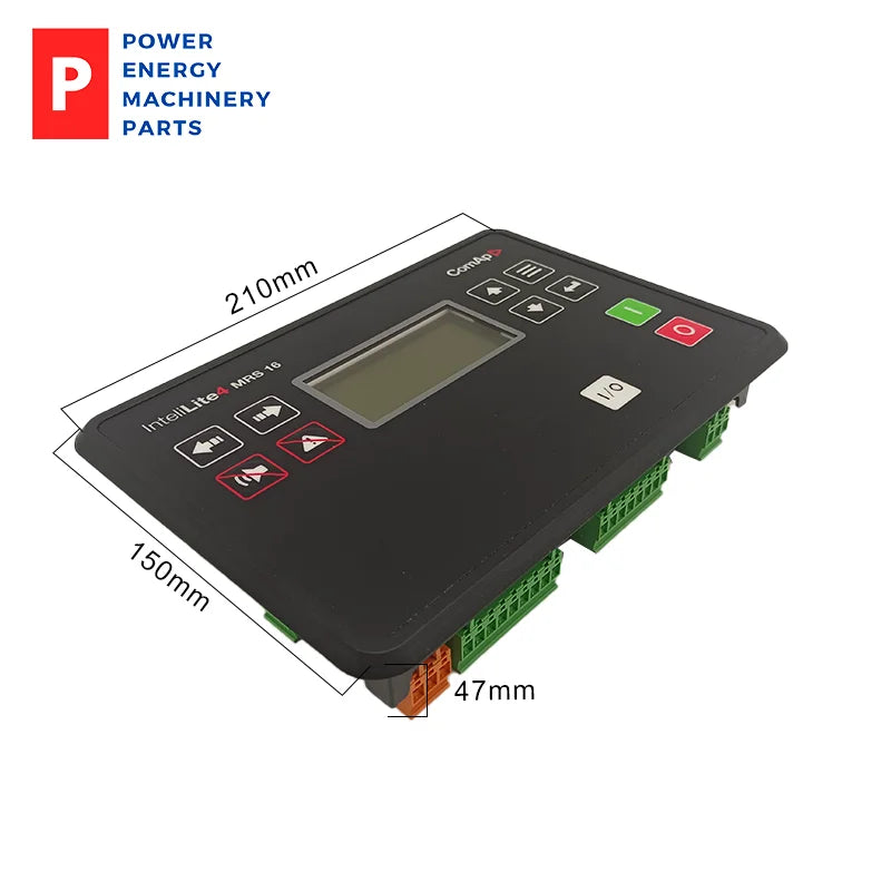 Controlador de generador original IL4MRS16BAA que monitorea de forma remota el panel de control InteliLite 4 MRS16