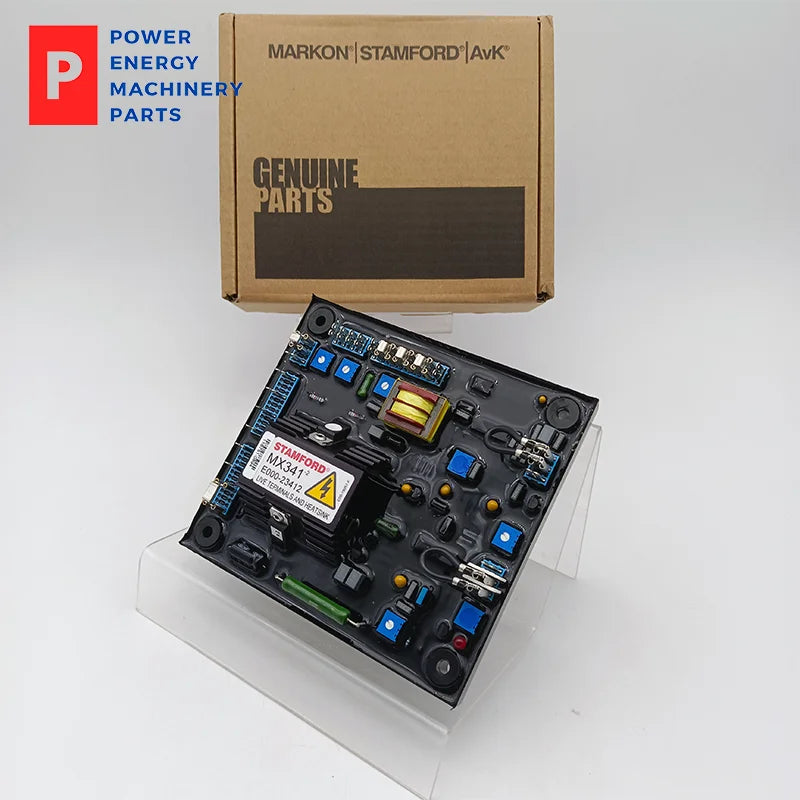 Original Stamford MX341 AVR Circuit Diagram AC Diesel Generator Control Panel