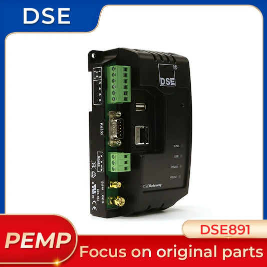 Módulo controlador de repuestos para generador diésel DSE891 de DeepSea original, solo Ethernet, puerta de enlace DSEWebNet