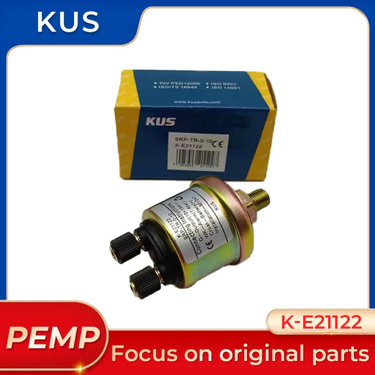 Original KUS K-E21122  Oil Pressure Sensor KE21122 With Alarm 1.4bar